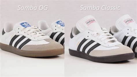 adidas samba classic vs original.